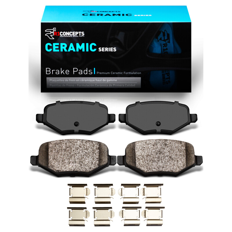 Lincoln MKT Brake Pads - Rear - R1 Concepts - Optimum OE - `13-`16